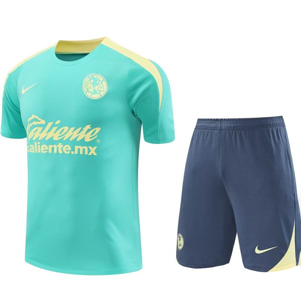 2025 Club America Green Training Jersey(A Set)