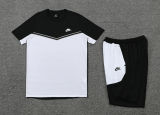 2022 Nk White Black Short Training Jersey(A Set)