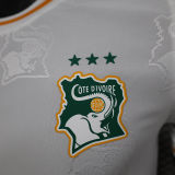2025 Ivory Coast Special Edition White Player Version Jersey