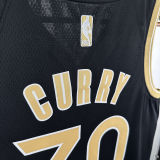 2025 Warriors CURRY #30 Black City Edition NBA Jerseys