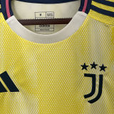 2024/25 JUV Away Yellow Fans Soccer Jersey