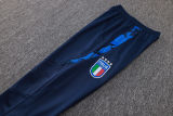 2024/25 Italy Sapphire Blue Kids Sweater Tracksuit