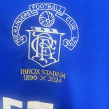 2024/25 Glasgow Rangers 125th Anniversary Edition Long Sleeve Fans Jersey