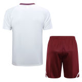 2024/25 Flamengo Light Grey Training Tracksuit
