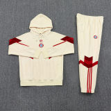 2025 BFC Beige Zipper Jacket Tracksuit