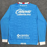 2024/25 Cruz Azul Home Blue Long Sleeve Soccer Jersey