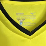 2024/25 Lazio Away Yellow Fans Soccer Jersey