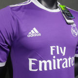 2016/17 RM Purple Away Retro Player Version Soccer Jersey 球员版
