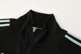 2024/25 RM Black Green Jacket Tracksuit