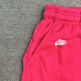 2025 NK Pink Embroidered Multicolor Logo Casual Short Pants CN02玫粉
