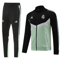 2024/25 RM Black Green Jacket Tracksuit