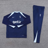 2025 TH FC Sapphire Blue Kids Sweater Tracksuit