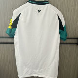 2024/25 Newcastle Third White Fans Soccer Jersey 背后图案是鸟