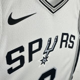 Spurs PAUL #3 White NBA Jerseys
