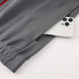 2024/25 AC Red Grey Jacket Tracksuit