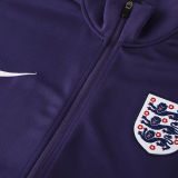 2025 England Purple Jacket Tracksuit