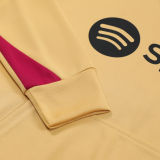 2025 BA Gold Hoody Zipper Jacket Tracksuit