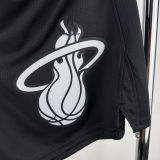 2024/25 Miami Heat Black NBA Pants