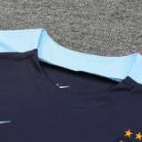 2024/25 France Sapphire Blue Vest Training Jersey(A Set)