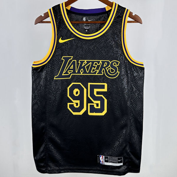 2024/25 Lakers TOSCANO #95 Black NBA Jerseys