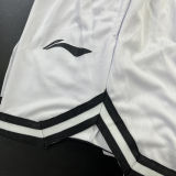 2024/25 Li Ning White NBA Shorts Pants