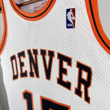 2006/07 Nuggets ANTHONY #15 White Retro NBA Jerseys 热压