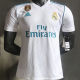 2017/18 RM Home White Retro Player Version Soccer Jersey 球员版带胸前章