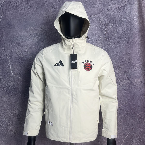 2024/25 BFC White Windbreaker Y18冲锋衣