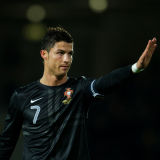 2013 Portugal Away Black Retro Player Version Long Sleeve Jersey 球员版 长袖