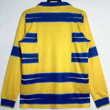 1998/99 Parma Home Yellow Retro  Long Sleeve Soccer Jersey