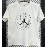 2025 Jordan White High Quality Casual T-Shirt T175