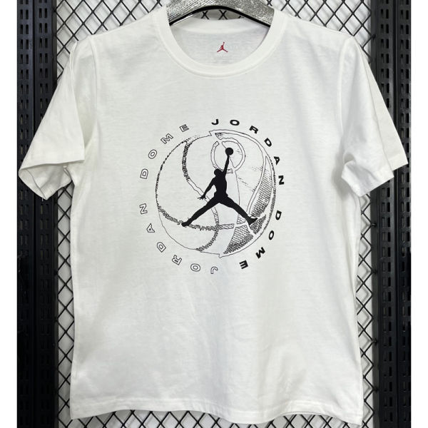 2025 Jordan White High Quality Casual T-Shirt T175