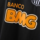 2012/13 Santos Black Retro Soccer Jersey