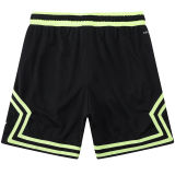 A2437 Jordan Green Black Casual Short Pants