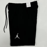2025 Jordan Black Pure Cotton Fabric Casual Short Pants M17