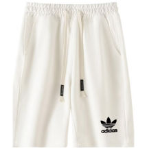 2025 AD White Pure Cotton Short Pants 白色