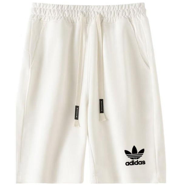 2025 AD White Pure Cotton Short Pants 白色