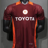 2025 Roma Red Player Version Soccer Jersey