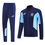 2025/26 Man City Sapphire Blue Jacket Tracksuit