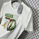 2025 Celtic Jordan White High Quality Casual T-Shirt  T196