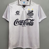 1993/94 Santos Home White Retro Soccer Jersey