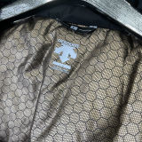 2025 DST Cotton Thickened Warm Black Outdoor Jacket #A802加棉冲锋衣