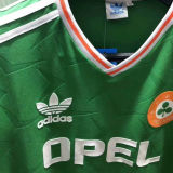 1990 Ireland Home Green Retro Soccer Jersey