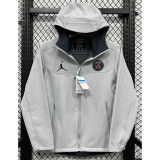 2025 PSG Jordan Grey Outdoor Jacket #RK901冲锋衣