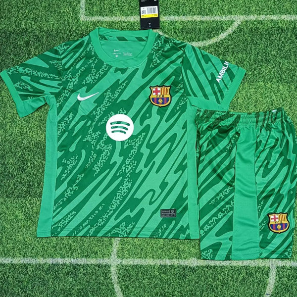 2024/25 BA GK Green Kids Soccer Jersey