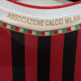 2011/12 AC Milan Home Long Sleeve Retro Jersey