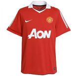 ROONEY #10 M Utd Home Red Retro Soccer Jersey 2010/11  欧冠字体和旧款欧冠章