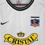 2000/01 Colo-Colo Home White Retro Soccer Jersey