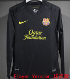 2011/12 BA Away Black Retro Player Version Long Sleeve Soccer Jersey  球员版