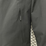 2025 DST Cotton Thickened Warm Black Outdoor Jacket #A802加棉冲锋衣